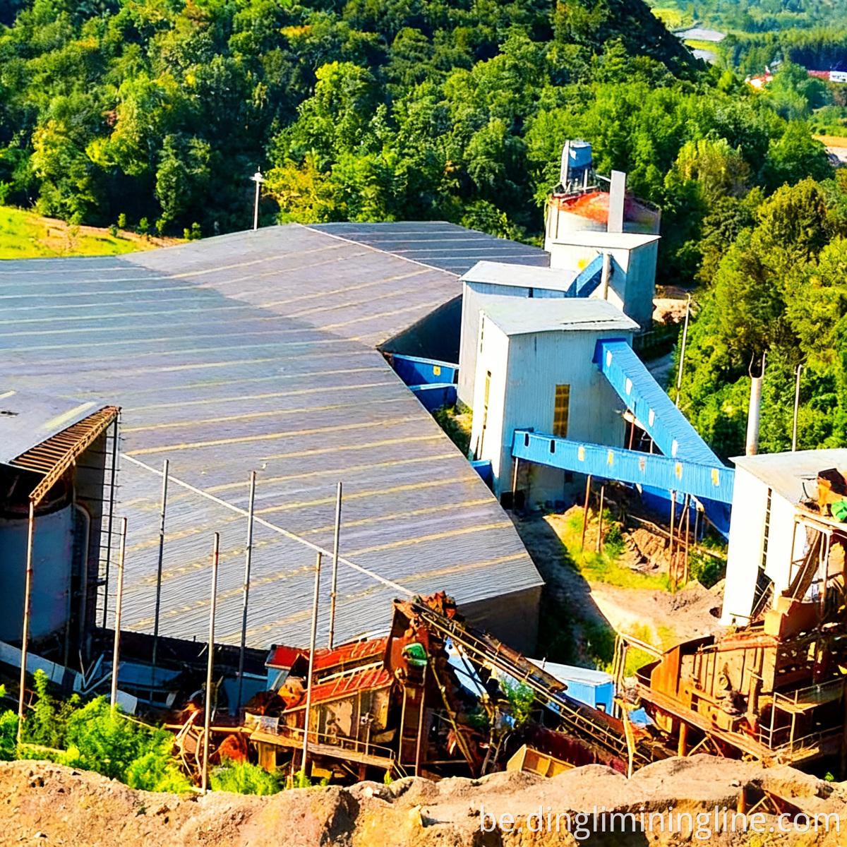 Sand Gravel Purifying Processing Line